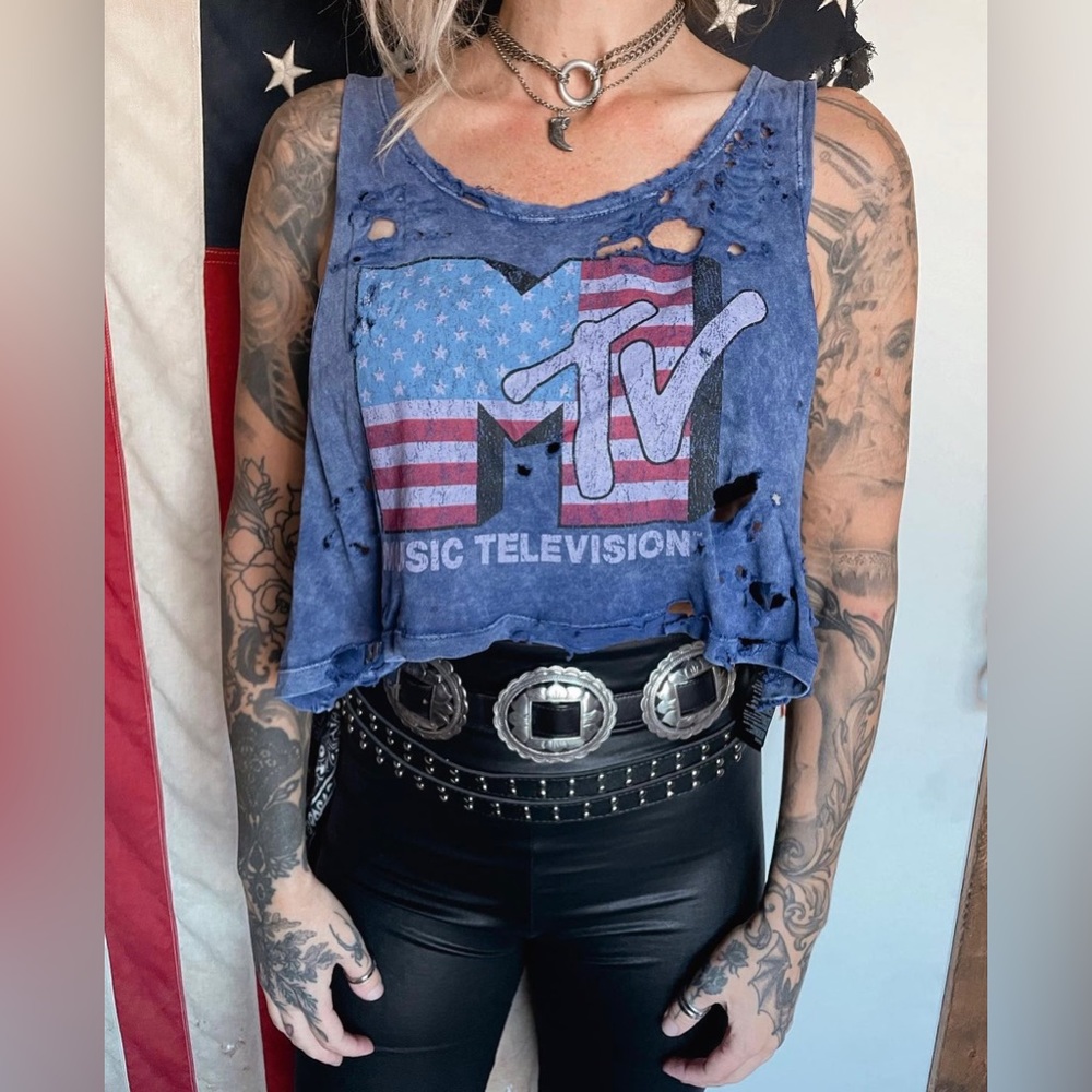 MTV tank by TRASHxHAUS
